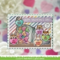 Bild 7 von Lawn Fawn Clear Stamps - critter conversation hearts