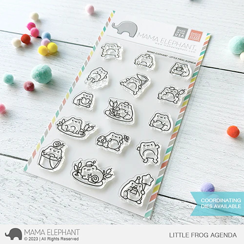 Bild 1 von Mama Elephant - Clear Stamps LITTLE FROG AGENDA