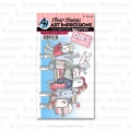 Art Impressions Clear Stamps with dies Happy Mailbox Cubbies - Stempelset inkl. Stanzen