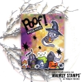 Bild 5 von Whimsy Stamps Die Stanze  -  Poof! Word - Poof! Wort