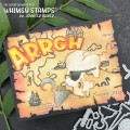 Bild 4 von Whimsy Stamps Die Stanze  -  Arrgh Word and Shadow Die Set