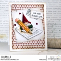 Bild 7 von Gummistempel Stamping Bella Cling Stamp THE GNOME AND THE LETTER RUBBER STAMP