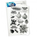 Bild 2 von Simon Hurley create Photopolymer Clear Stamps Halftone Holiday - Clear Stamps Weihnachten