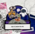 Bild 2 von The Sassy Club Clear Stamps - Robot Love