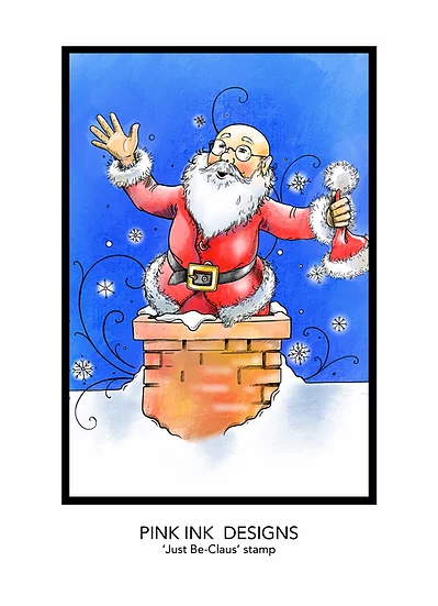 Bild 2 von Pink Ink Designs - Stempel  Just Be-Claus - Weihnachtsmann