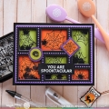 Bild 7 von Waffle Flower Postage Collage Blocks Die-Set - Briefmarken-Stanzset