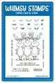 Bild 1 von Whimsy Stamps Clear Stamps - Reindeer Smiles
