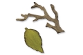Tim Holtz Alterations Stanzschablone Sizzix Movers & Shapers Mini Branch & Leaf Set