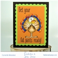Bild 5 von Crackerbox & Suzy Stamps Cling - Gummistempel Turkey Goofy - Truthahn