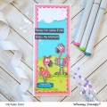 Bild 2 von Whimsy Stamps Clear Stamps  - Flamingo Fun -  Flamingo-Spaß