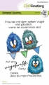CraftEmotions Stempel - clearstamps A6 - Birds 1 (DE) Carla Creaties - Vögel