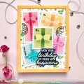 Bild 6 von Waffle Flower Postage Collage Gifts Stencil - Stencilschablone 