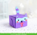 Bild 8 von Lawn Fawn Cuts  - Stanzschablone Tiny Gift Box Raccoon and Fox add-on Waschbär Fuchs