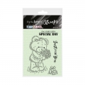 For the love of...Stamps by Hunkydory - Clearstamps Teddy Loves... Flowers