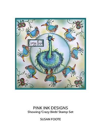 Bild 12 von Pink Ink Designs - Stempel Crazy Birds -Vogel