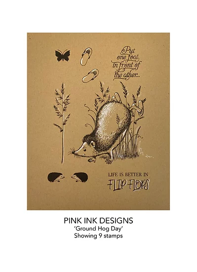 Bild 14 von Pink Ink Designs - Stempel  Ground Hog Day (Igel)