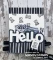 Bild 6 von Whimsy Stamps Clear Stamps - Raccoon Talk