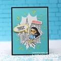 Bild 10 von Whimsy Stamps Rubber Cling Stamp  - City Street Background Gummistempel  Straße