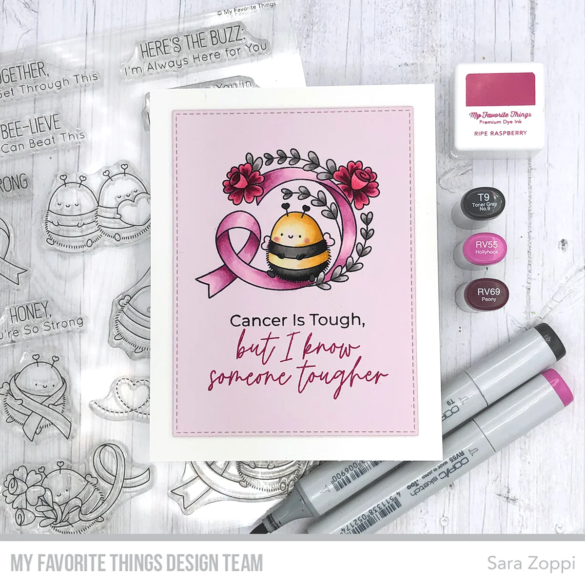 Bild 6 von My Favorite Things - Clear Stamps JB Bee Strong - Bienchen
