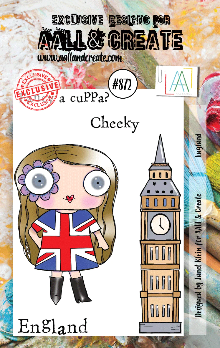 AALL & Create Clear Stamps - England