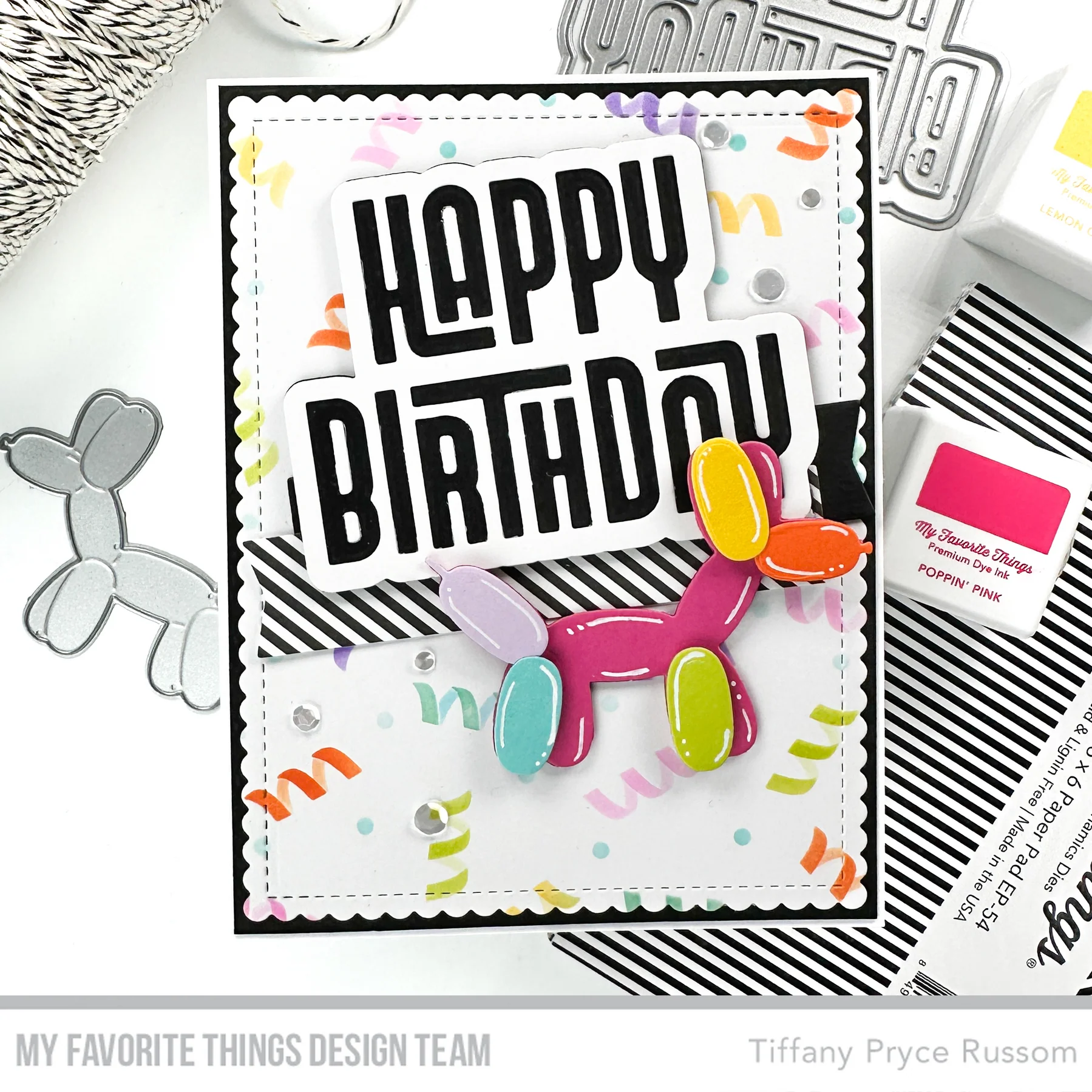 Bild 10 von My Favorite Things - Party Streamers Stencil Set