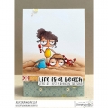 Bild 2 von Gummistempel Stamping Bella Cling Stamp MINI ODDBALLS PLAYING IN THE SAND