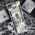 Bild 6 von Whimsy Stamps Die Stanze  - Slimline Decrepit Grave Grabstein