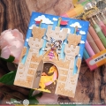 Bild 3 von Waffle Flower Castle Die-n-stencil - Stanze und Schablone Burg
