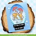 Bild 6 von Lawn Fawn Clear Stamps - silly goose, rain or shine!