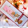 Bild 4 von Whimsy Stamps Clear Stamps  - Christmas Deer - Weihnachten Rentier