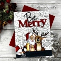 Bild 7 von Whimsy Stamps Clear Stamps - Blitzened