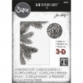 Sizzix 3-D Texture Fades Embossing Folder by Tim Holtz - Prägefolder - Pine Branches