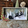 Bild 5 von Sizzix Thinlits Die by Tim Holtz - Stanzschablone - Reindeer Sleigh