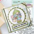 Bild 4 von Polkadoodles Clear Stamps - Gnome Hand delivered - Gnom persönliche Zustellung