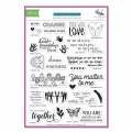 The Stamping Village - We Stand With You - Clear stamp Set