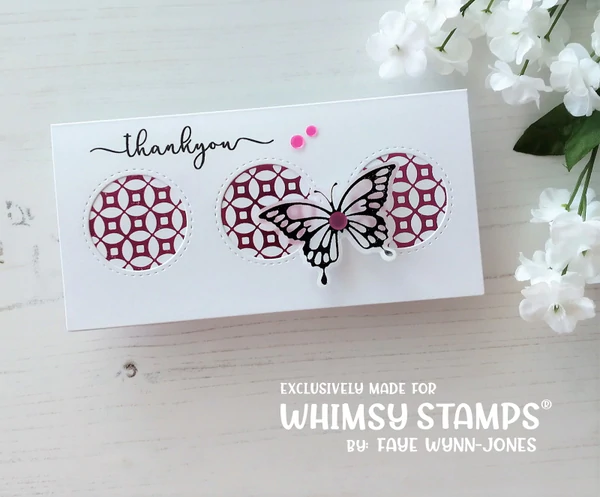 Bild 6 von Whimsy Stamps Die Stanze  -  Mini Slim Tri-Fold