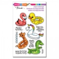 Stampendous Perfectly Clear Stamps - Floaties - Badetiere