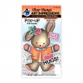 Art Impressions Clear Stamps Bunny Pop-Ups -Pop-Up Hase - Stempelset inkl. Stanzen