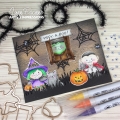 Bild 2 von Art Impressions Clear Stamps Peek-a-Boo Set - Stempelset inkl. Stanzen