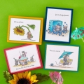 Bild 2 von Spellbinders Blueberry Buddies Cling Rubber Stamp Set - House Mouse Stempelgummi