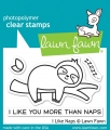 Lawn Fawn Clear Stamps - I Like Naps
