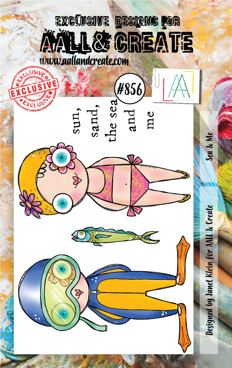 AALL & Create Clear Stamps - sea & me