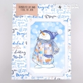 Bild 4 von Art Impressions Clear Stamps Snowman Hugs Set - Stempelset inkl. Stanzen