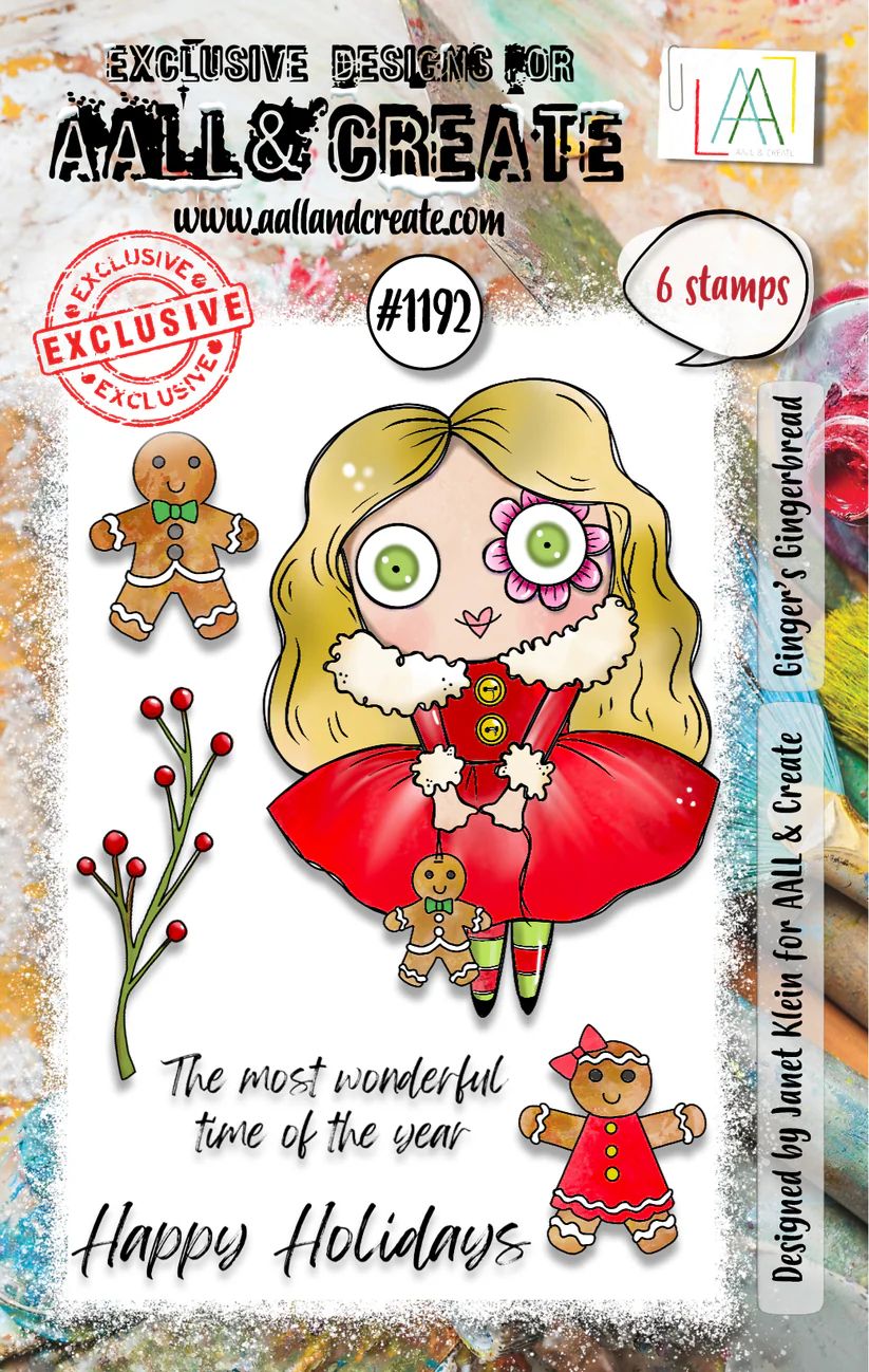 Bild 1 von AALL & Create Clear Stamps - Ginger's Gingerbread