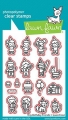 Bild 2 von Lawn Fawn Cuts  - Stanzschablone Tiny Birthday Friends