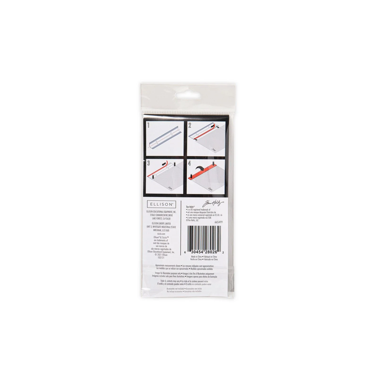 Bild 2 von Sizzix Storage Adapter Adhesive Strips 10 Stk. By Tim Holtz