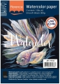 Bild 1 von Vaessen Creative • Florence • Aquarellpapier schwarz Smooth Black A5 100pcs 300g