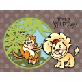 Bild 4 von Stampendous! Lion Cling Rubber Stamps And Cutting Dies Set - Stempel mit Stanzen Löwe