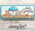 Bild 8 von Honey Bee Stamps DieCuts - Beach Scene A7 - Stanzschablone  Strand Szene