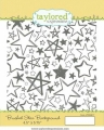 Taylored Expressions Stempelgummi - Brushed Star Background